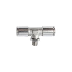 Metal Pu Fitting T-joint 10mm 1/8
